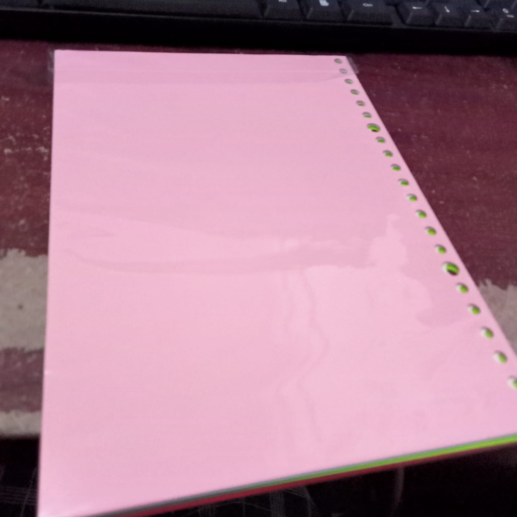 

LOOSE LEAF A5 RAINBOW 50SHEET / LOOSE LEAF POLOS A5 / LOOSE LEAF WANA WARNI / LOOSE LEAF AESTHETIC