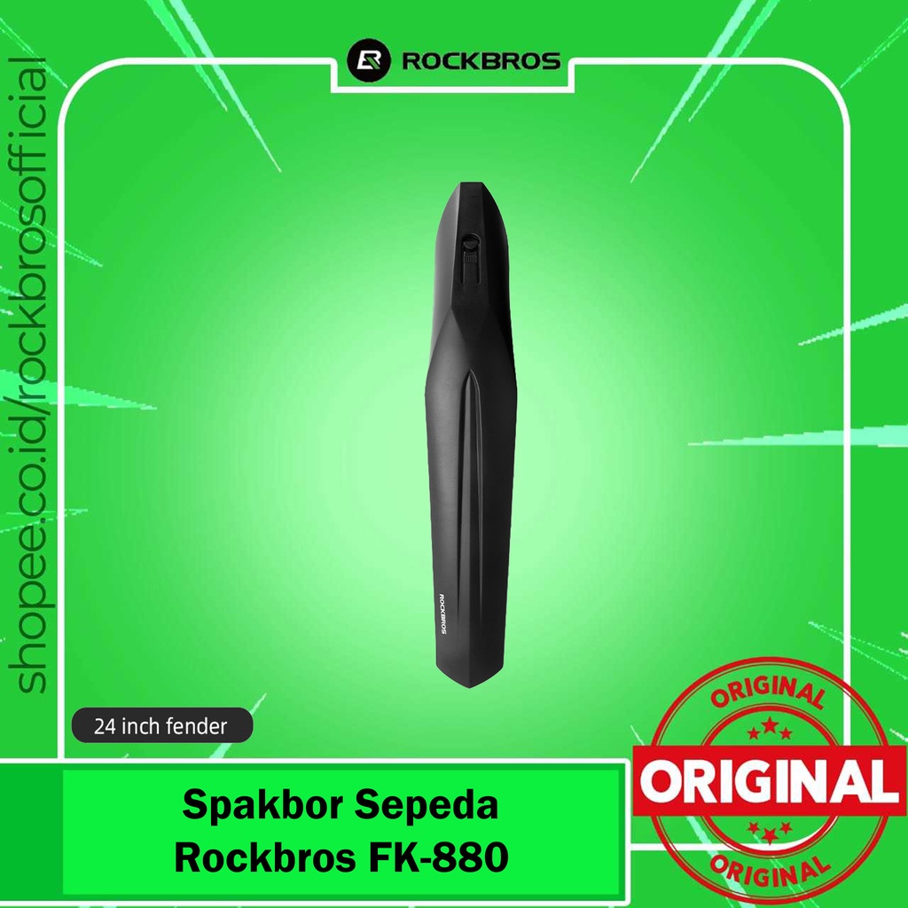 Spakbor Sepeda Rockbros FK880 Slebor Sepedah Telescopic RoadBike Bicycle MTB Pelindung Percikan Air