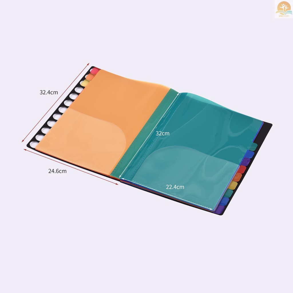 In Stock Expanding File A4 Folder Files Organizer Dengan Tali Elastis Ukuran 24saku Surat Untuk Kertas Dokumen Sertifikat Perlengkapan Alat Tulis Rumah Kantor Sekolah