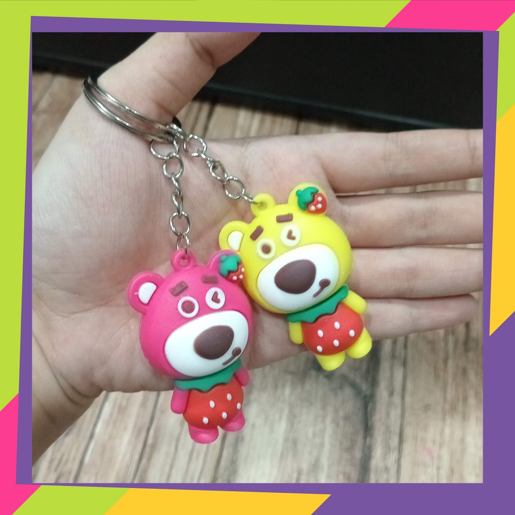 5112 / Gantungan kunci  karakter lucu [ isi 12pcs ]