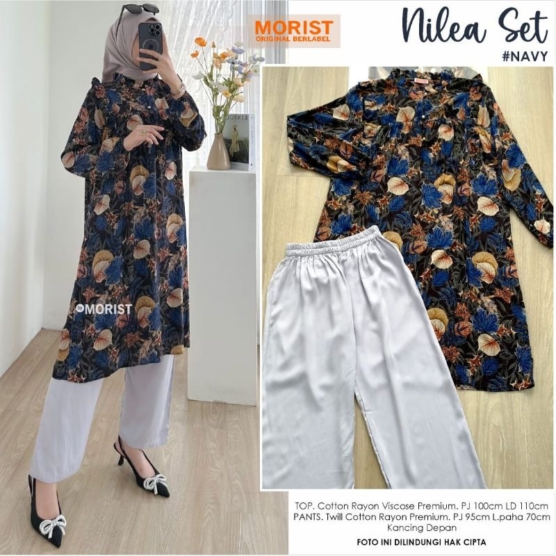 NILEA SET ORI MORIST | Ld110 Cotton Rayon Viscose Premium