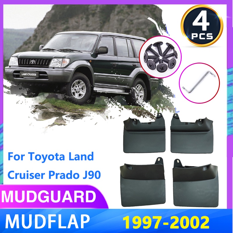 Untuk Toyota Land Cruiser Prado LC90 FZJ90 90 J90 1997~2002 Roda Spakbor Mudflap Mud Flaps Splash Guard Aksesoris Mobil