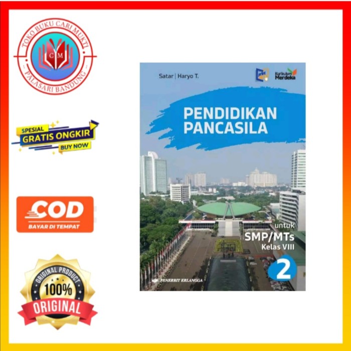 

Buku Pendidikan Pancasila Untuk SMP/MTS Kelas 8 Kurikulum Merdeka