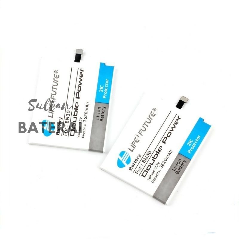 BATTERY BATERAI BATRE XIAOMI REDMI 4A / BN-30 / BN 30 / BN30 DOUBLE POWER LIFE FUTURE