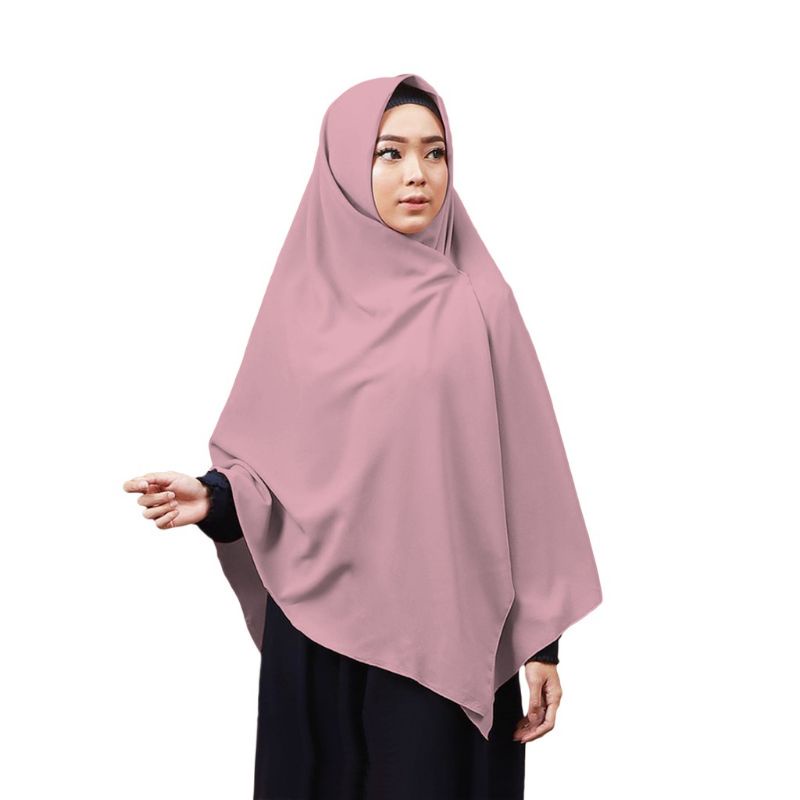 COD jilbab wolfis 130x130/wolfis 130x130/segi empat wolfis jumbo warna soft dasty/kerudung wolfis130