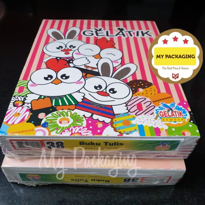 

Buku Tulis 38 harga per pack isi 10 buku - BAMBOO