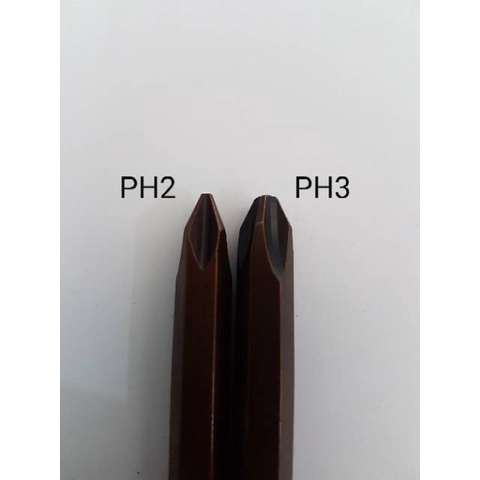 PROMO!!!!!!! 1pcs mata obeng ketok original TEKIRO. mata obeng ketok PH3 (+), mata obeng besar untuk