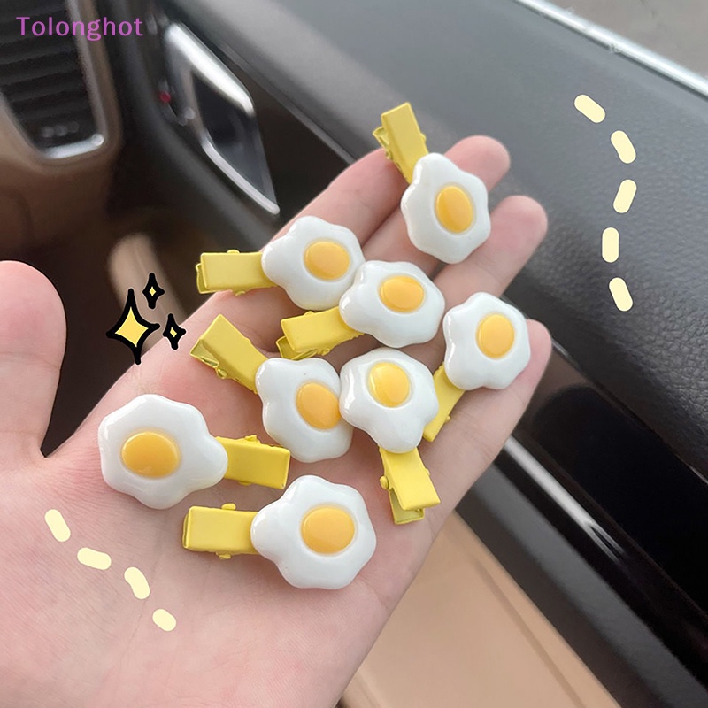 Tolonghot&gt; Lovely Chic Korea Telur Manis Kuning Jepit Rambut Hair Clip Hair Grip Jepitan Rambut Aksesoris Rambut Untuk Wanita well