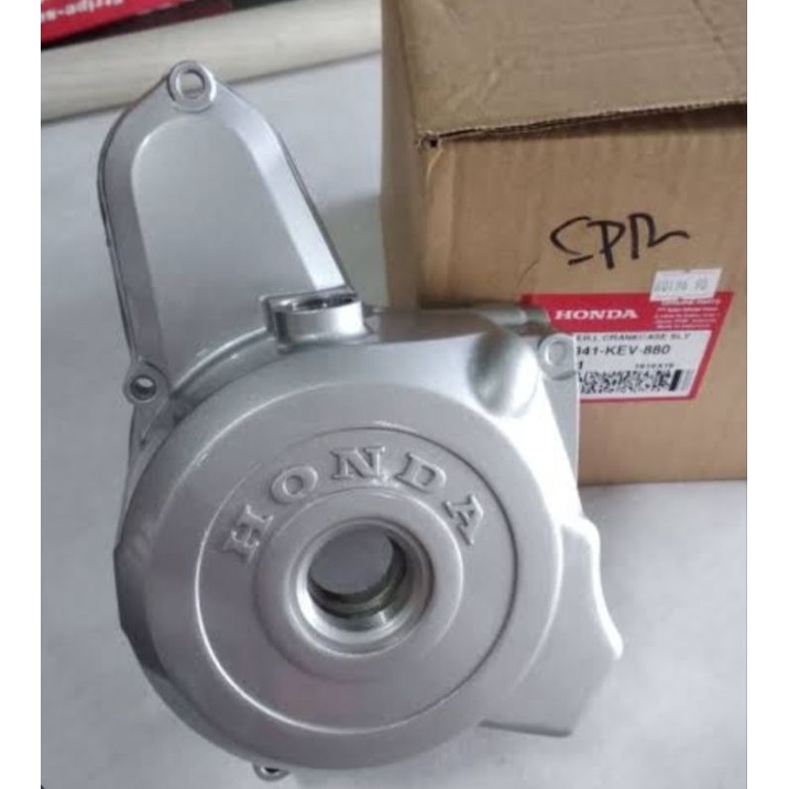 COD Cover tutup Kiri Crankcase Bak Kopling copling maknit magnet Cover Mesin Kiri Silver Honda Grand