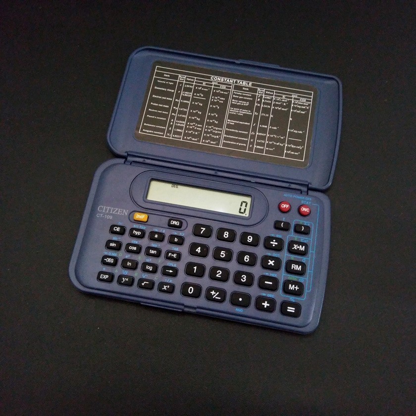 

Citi.Zen CT-109 KALKULATOR ILMIAH SEKOLAH - CALCULATOR SCIENTIFIC CT109