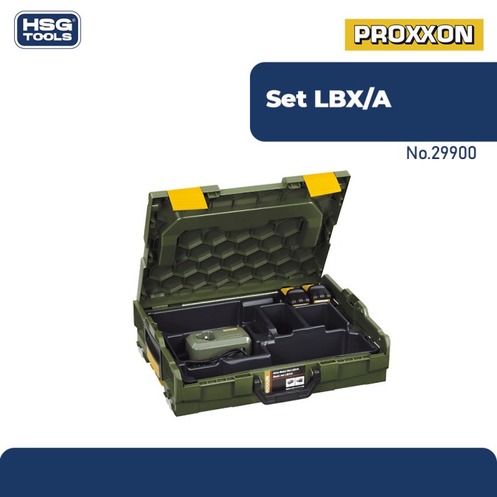 PROXXON 29900 TOOLBOX SET SET LBX/A F. CORDLESS TOOLS UN 3480