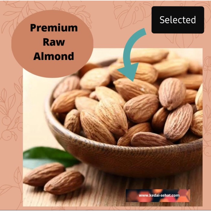 

✨Ready Stok✨ - Raw Almonds (Almond Mentah) 1kg