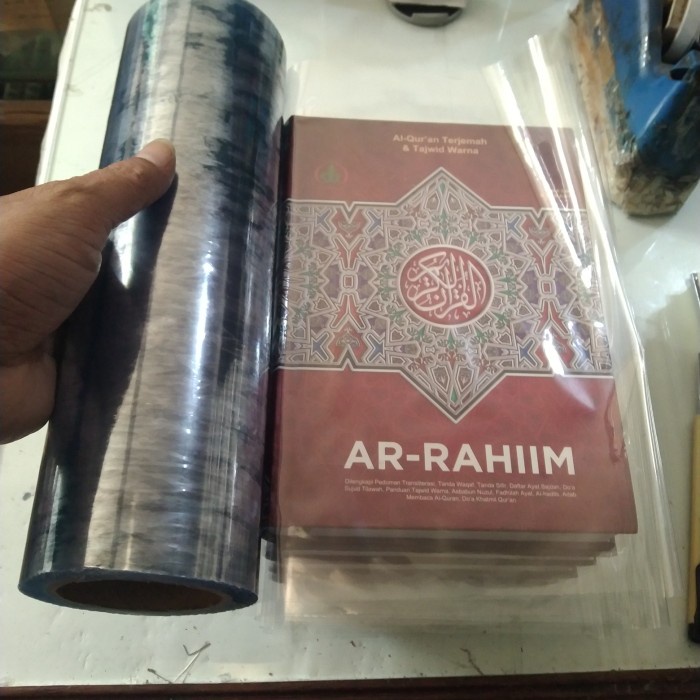 

Sampul Plastik Mika Roll Ukuran 25 / 27 Cm