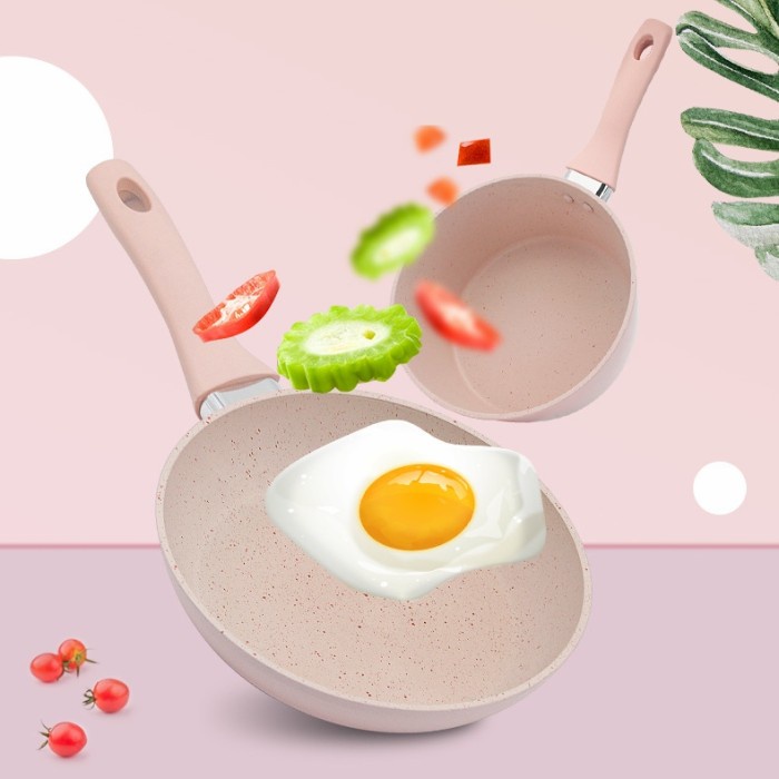 Frypan peggoreng Telur Wajan marbel GSE anti Lengket