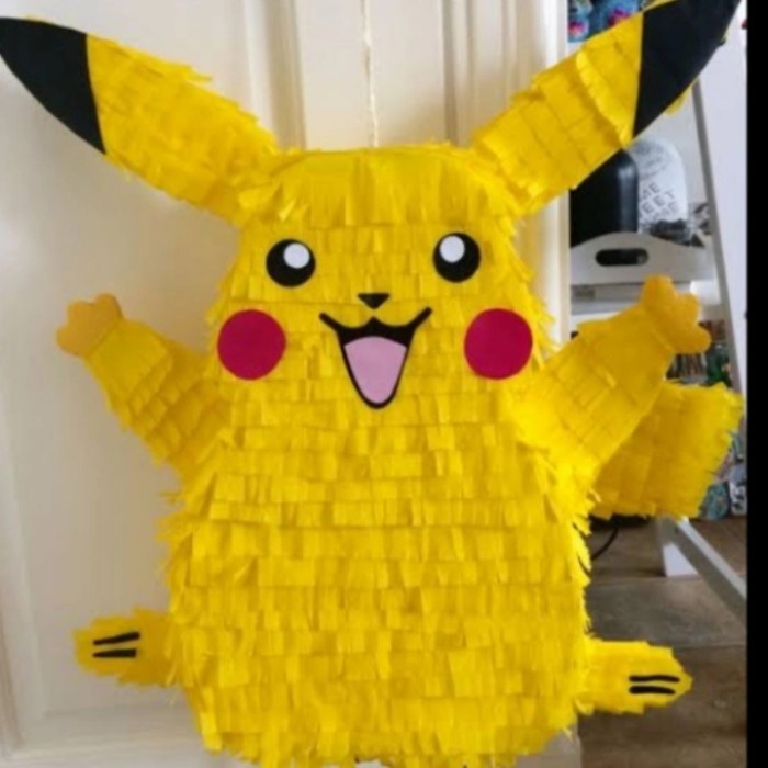 

pinata pikachu/pinata pokemon 3D/pinata ulang tahun/pinata custom