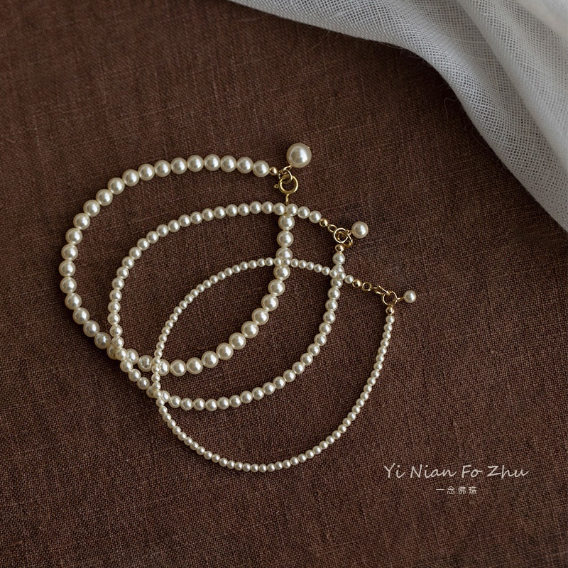 Ifyou Fashion Gelang Mutiara Gelang Emas Elegan Untuk Aksesoris Perhiasan Wanita