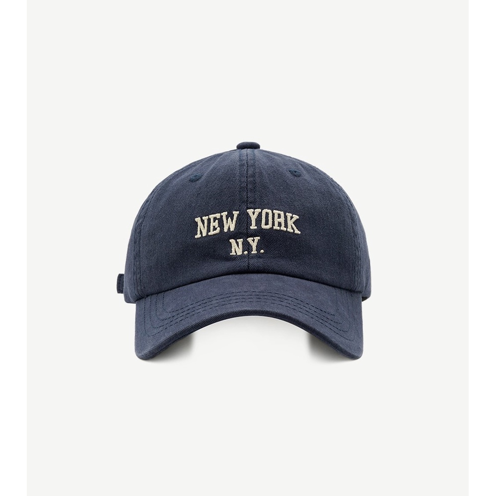 Topi Unisex Cap Hat Soft Material Bordir New York NY Baseball