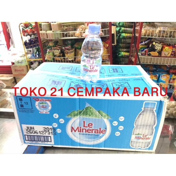 

LE MINERALE 330ml 1 KARTON - 24 BOTOL x 330 ml | Air Putih Kemasan Mini 330ml Murah Promo