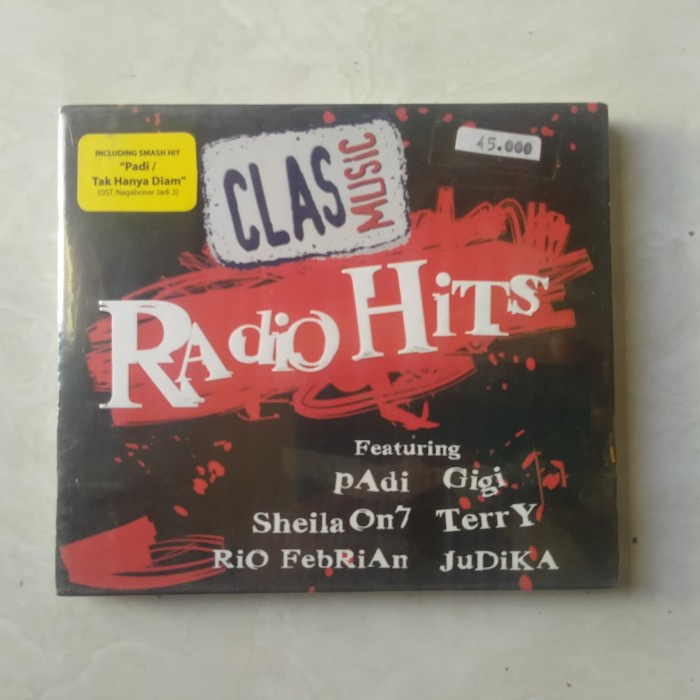 CD SEGEL RADIO HITS PADI GIGI SHEILA ON 7 JUDIKA DLL