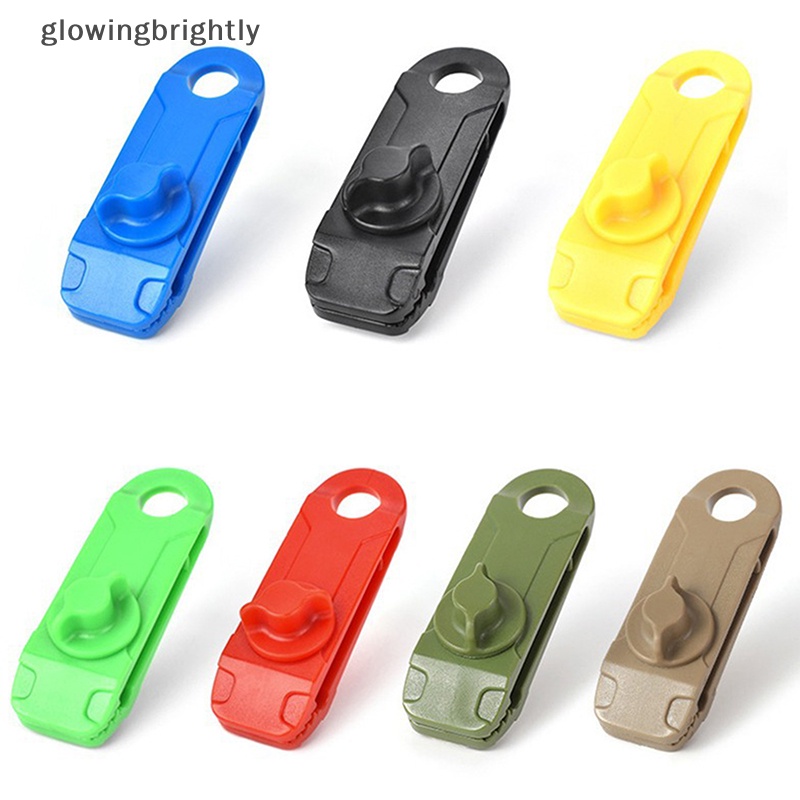 [glowingbrightly] Awning Tenda DIY Terpal Penjepit Klip Snap Kanvas Canopy Clamp Anchor Gripper Jaw Grip Trap Mengencangkan Alat Pertukangan TFX