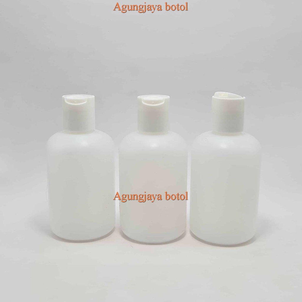 Botol Shampo 150 ml Natural + Tutup / Botol Shampo / Botol Lotion / Botol 150 ml