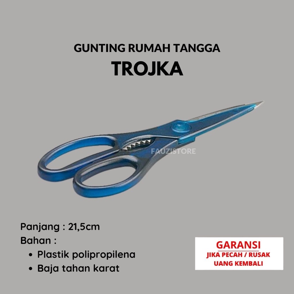 

Gunting Serbaguna Kain Kertas Besar panjang 21,5cm