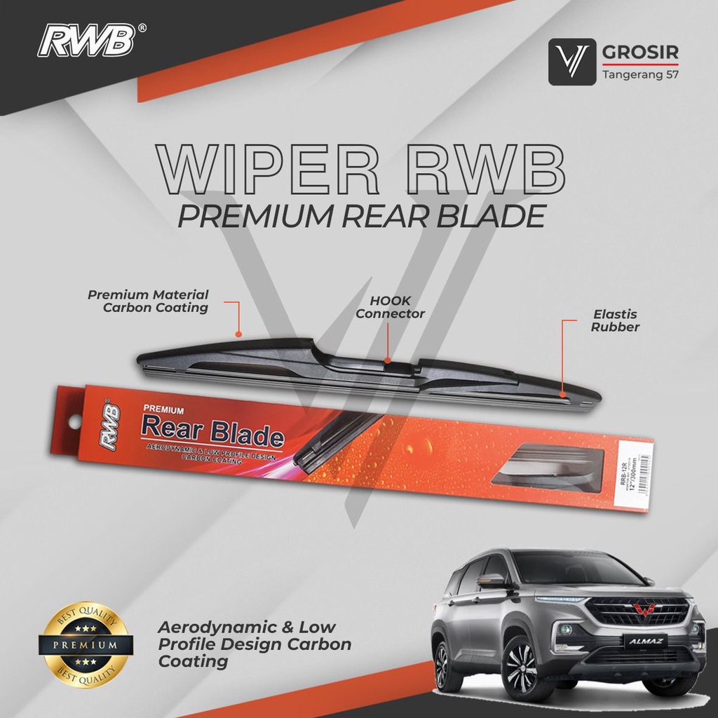 RWB WIPER BELAKANG WULING ALMAZ REAR WIPER
