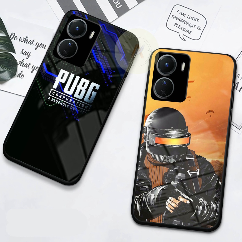 Softcase Glass VIVO Y16 2022 - GK33 - Case HP VIVO Y16 2022 - Case VIVO Y16 2022 - Kesing HP VIVO Y1