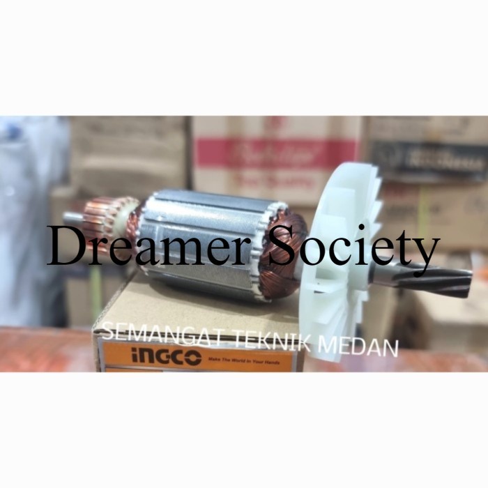 Berkualitas Berkualitas RGH6508 ARMATURE ANGKER MESIN BOR ROTARY HAMMER INGCO RGH 6508 HJB680 DCJ604