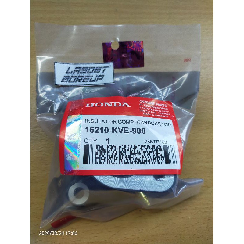 MANIPUL MANIFOLD INTAKE MANIPOL HONDA MEGAPRO PRIMUS ORI ORIGINAL AHM HGP