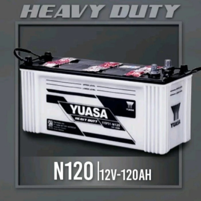 Aki Mobil Bus, Nissan Cabal Truk, UD Quester Traktor Yuasa N120 HD