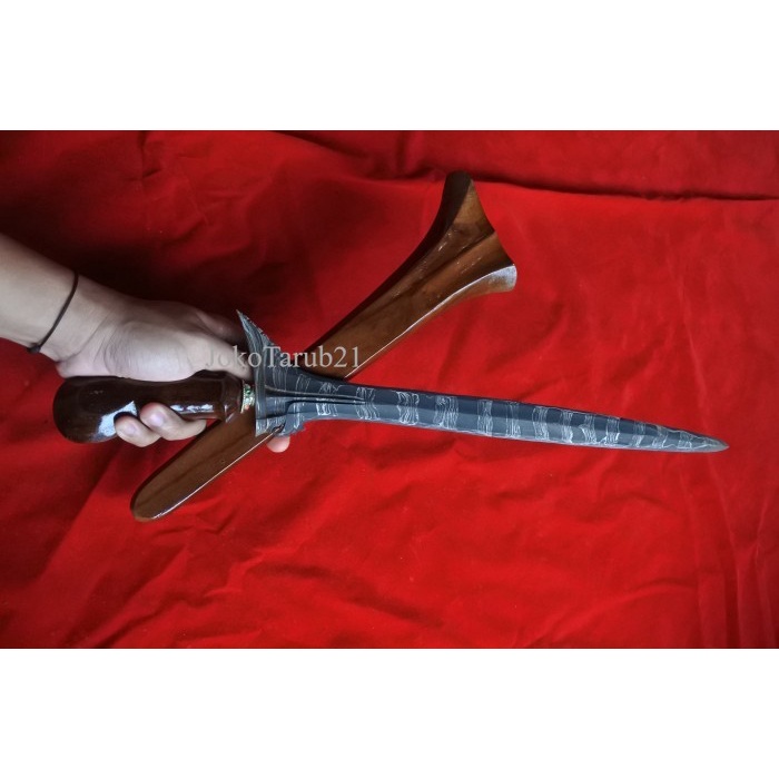 keris kojongan sinom robyong pamor miring tinggalan kakek buyut antik