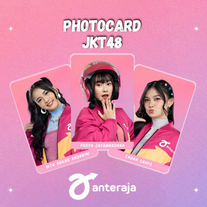Photocard PC JKT48 New Era Anteraja Unofficial / Bukan Ori Official