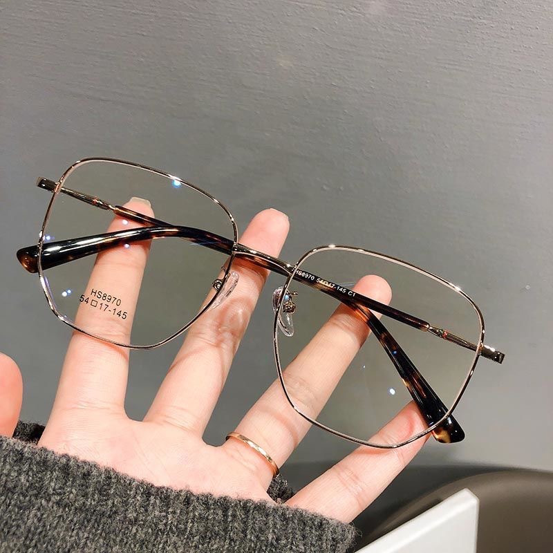 Viendo Frame Kacamata Minus Photocromic Anti Radiasi Blueray Wanita Pria Cowok Potocromic Fotocromi Bluecromic UV400 Komputer Hp Kaca Mata Optik Fashion Korea -1/-1.5/-2/-2.5/-3/-3.5/-4/-4.5/-5/-5.5/-6-2