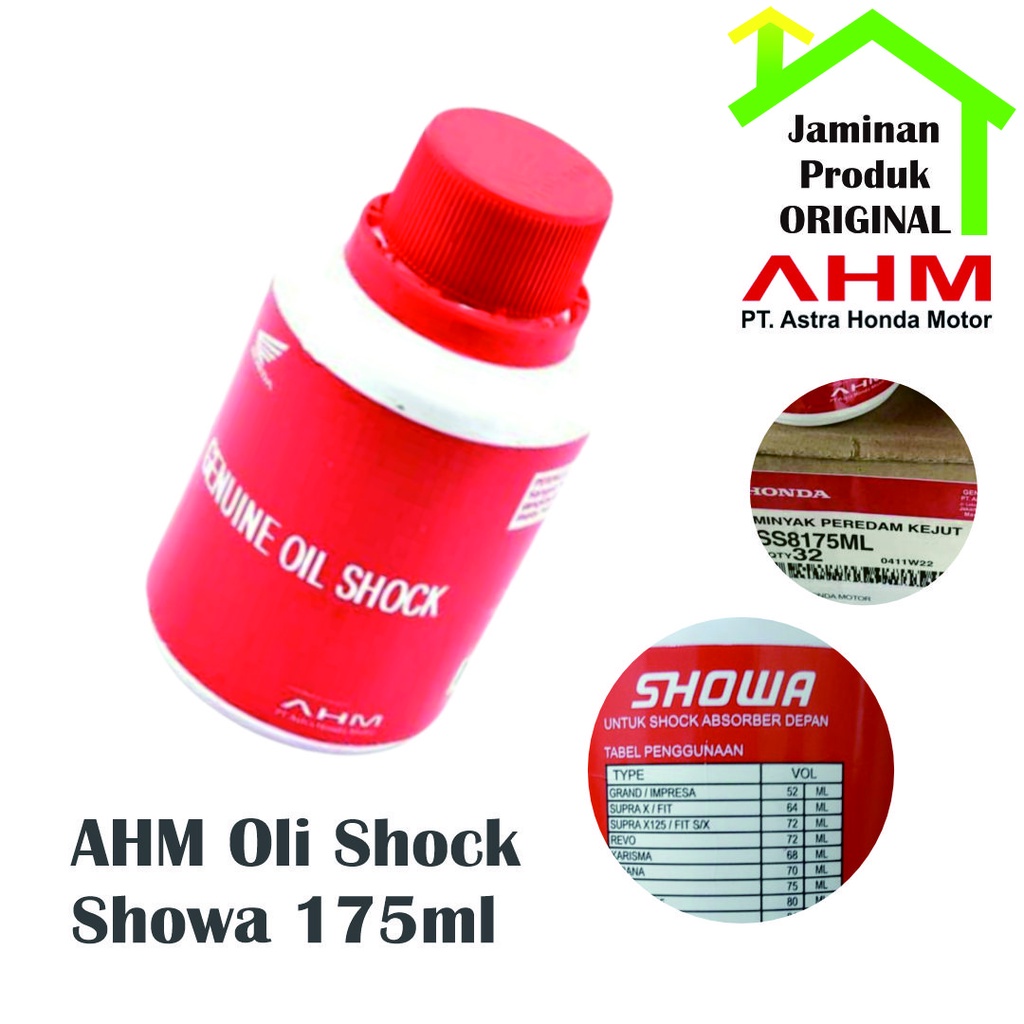 Showa Oli Shock Motor Honda Shockbreaker Depan Hydrolic Oil Sok Original AHM