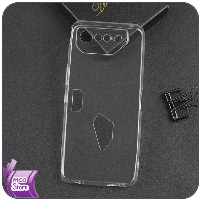Casing Asus Rog Phone 7 7 Ultimate Transparan Silicone Case Back Cover - Rog 7 Ultimate