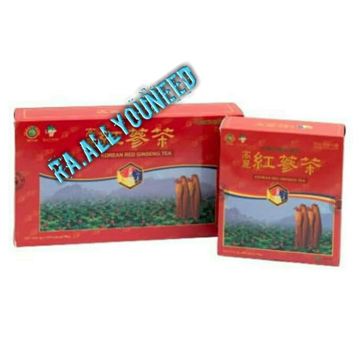 

Koran Red Ginseng Tea 60gr 20sht - 3gr Tea Ginseng Korea