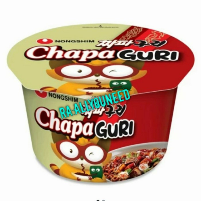 

Nongshim Chapaguri Bowl Noodles 114 gram