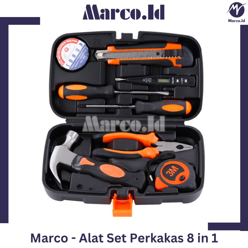 Alat Tang Palu Obeng Cutter Meteran