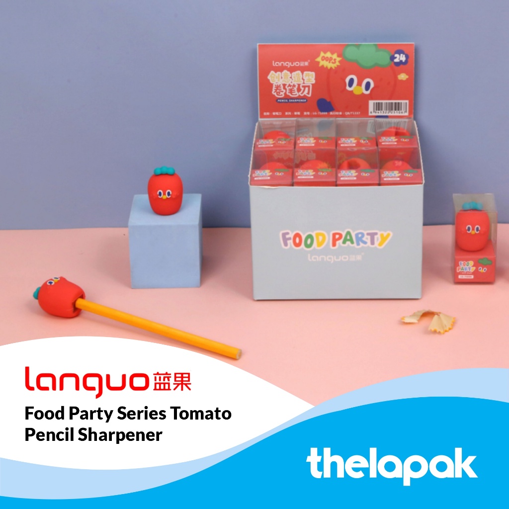 

Peraut Pensil Languo Tomato Food Party Series Pencil Sharpener