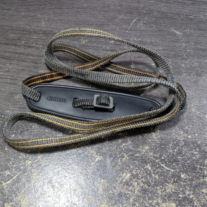 Canon AF35ML Shoulder Strap X Konica Minolta Yashica Contax Nikon