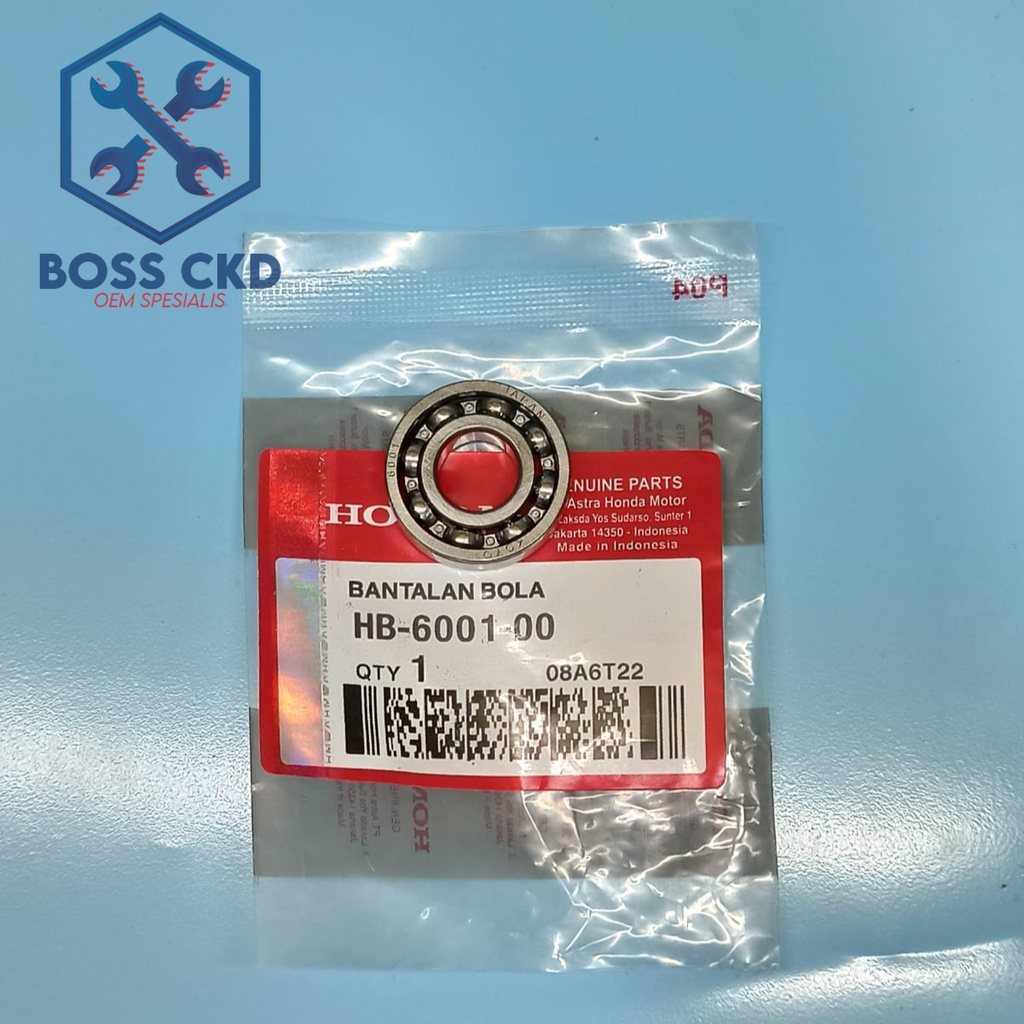 Bearing Water Pump  Beat Vario 6001 Laher Laher 6001