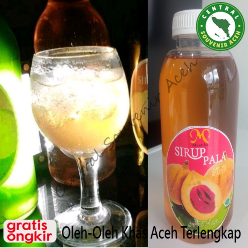 

Sirup Pala Murni Asli Aceh Selatan 500 ml | Warna alami pala tanpa tambahan pewarna