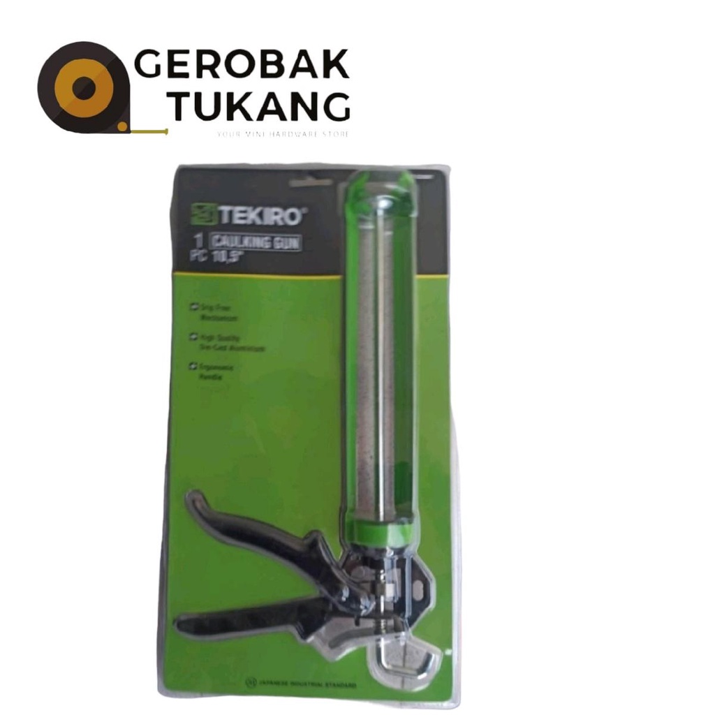 

Tembakan lem kaca caulking gun 10.5 inch tekiro silicon gun tekiro