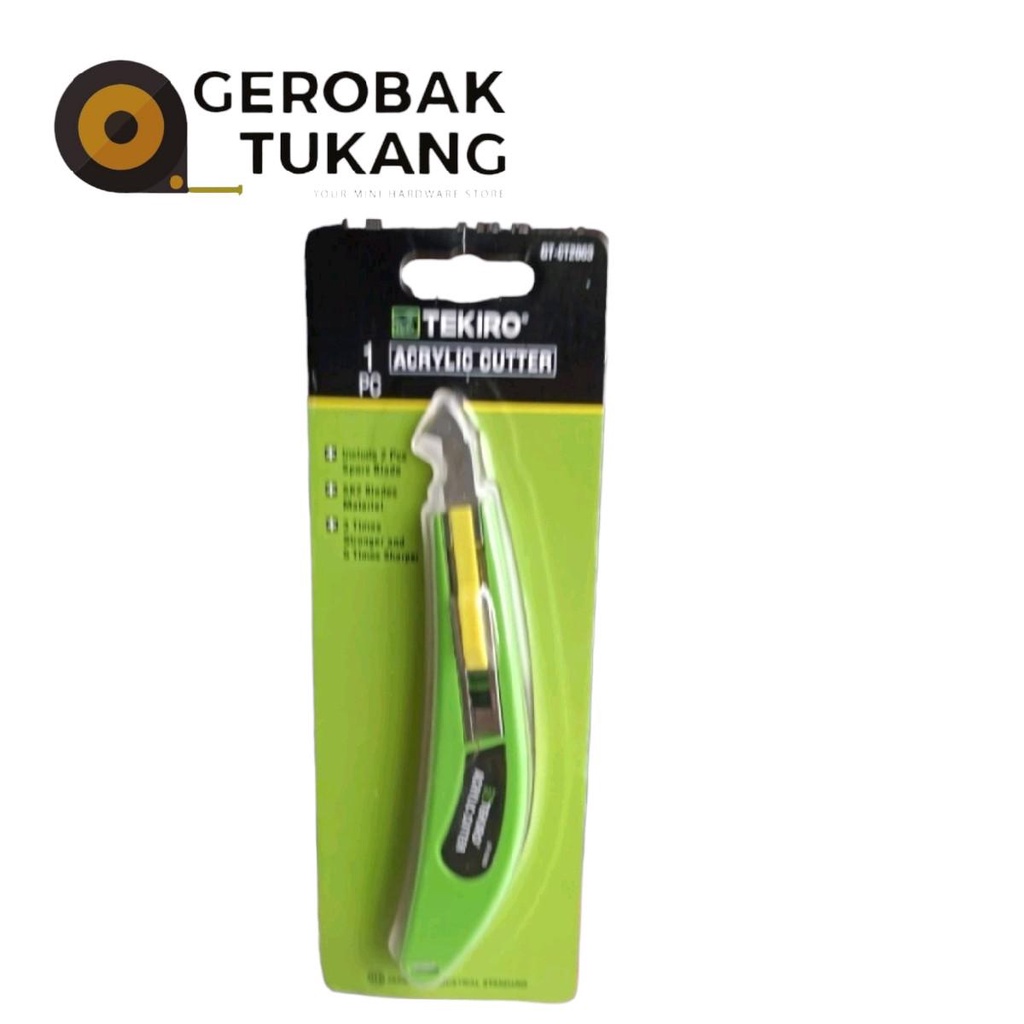 

Cutter acrylic kater pisau alat potong acrylic Tekiro Plastik