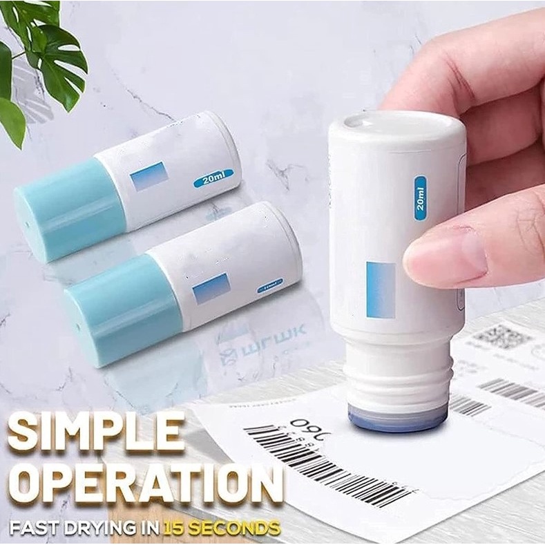 

stempel stamp penghapus resi / struk kertas thermal 10 ml / 20 ml