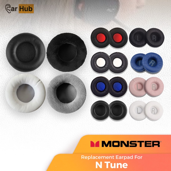 Earpad Earcup Monster N Tune NTune Bantalan Busa Foam Ear Cushion