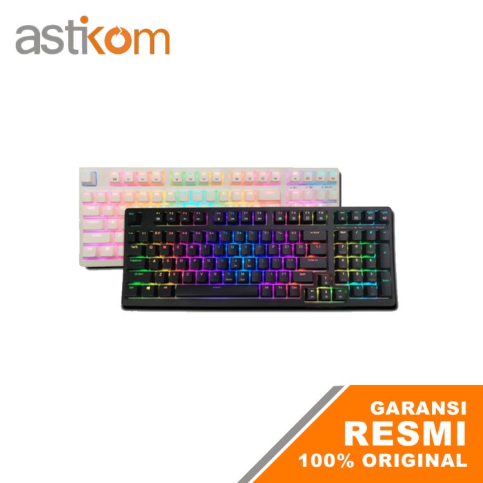 VortexSeries VX9 PRO Mechanical Keyboard Hotswappable | By Astikom - Putih, Blue