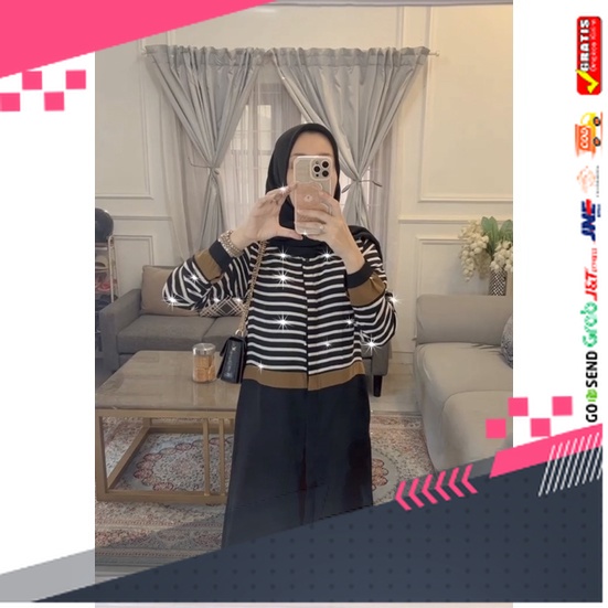 BAJU GAMIS MODEL BARU TERMURAH STYLE TRENDY /Farha dress - daily basic premium dress 4season hijab