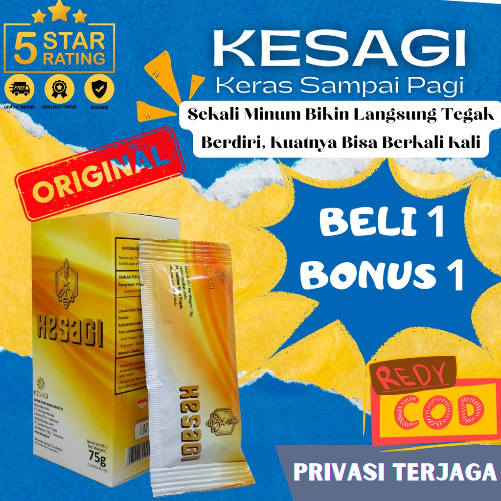 KESAGI MADU KESAGI SUPLEMEN PRIA / OBAT KUAT HERBAL – PROMO MADU KESAGI HERBAL ORIGINAL BPOM